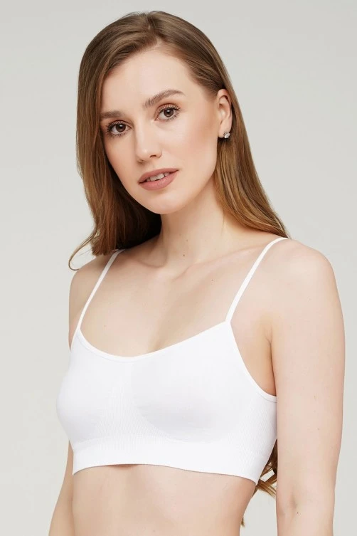 Бесшовный топ на тонких бретелях GIULIA CAMI TOP BRASSIERE