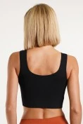 Топ в рубчик на широких бретелях GIULIA TOP RIB