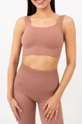 Топ в рубчик на широких бретелях GIULIA TOP RIB