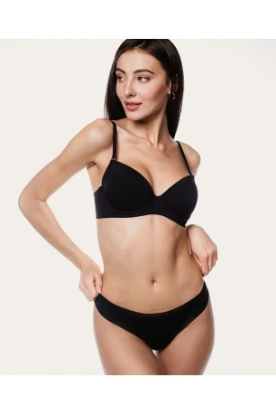 Бюстгальтер push-up Luna 1501 Flox, Черный