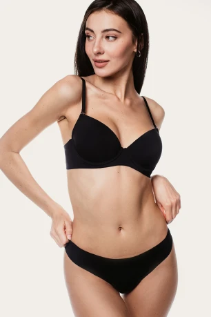 Бюстгальтер push-up Luna 1501 Flox, Черный