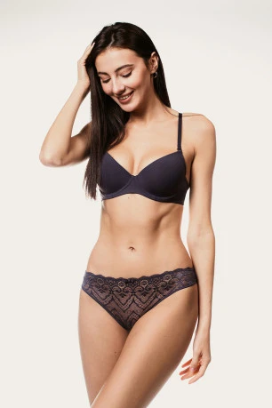 Бюстгальтер push-up з гладкими чашками Luna 1501 Flox 