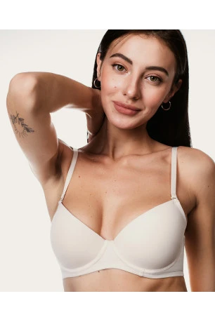 Бюстгальтер push-up з гладкими чашками Luna 1501 Flox 