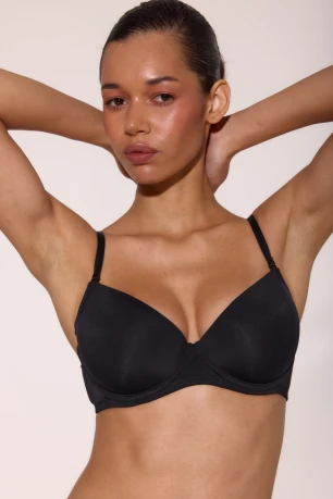Бюстгальтер push-up Luna 1501 Flox, Черный