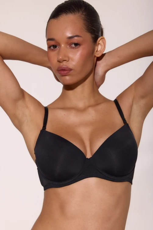 Бюстгальтер push-up с гладкими чашками Luna 1501 Flox