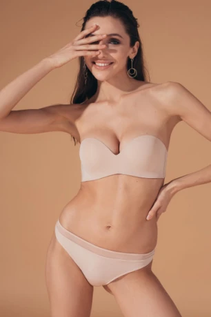 Бюстгальтер push-up Luna 1511 Magnolia, Тілесний