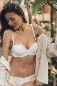 Бюстгальтер балконет с двойным push-up Luna 1511 Magnolia