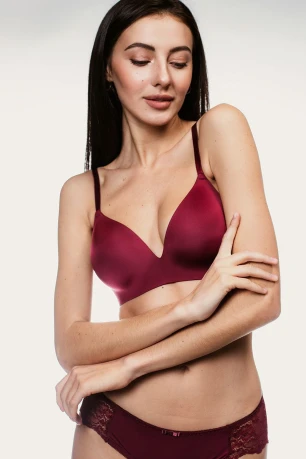 Бюстгальтер Soft Bra Luna 1508 Astro, Бордовий