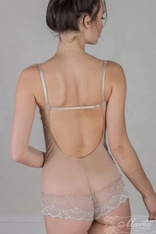Боді з сіточкою та мереживом Marta Lingerie 202 