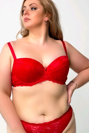 Червоний комплект Marta Lingerie 215 Mary - 425 Nika