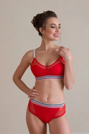 Бюстгальтер с трусиками Marta Lingerie 274 Красный