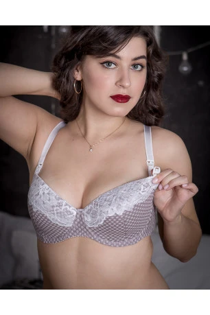 Бюстгальтер для кормления на тонком поролоне Marta Lingerie 215 КАМИЛЛА, 75D размер