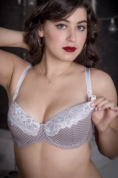 Бюстгальтер для кормления на тонком поролоне Marta Lingerie 215 КАМИЛЛА, 75D размер