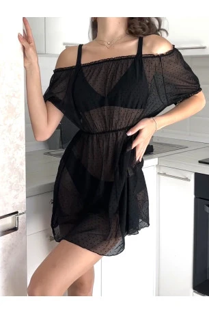 Кружевная сорочка Zhu Zha 326 Drops, One size