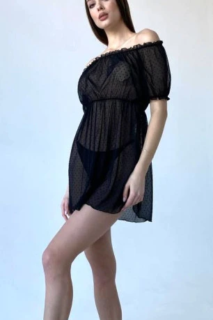 Кружевная сорочка Zhu Zha 326 Drops, One size