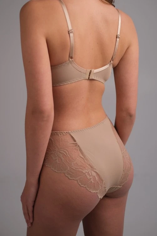 Трусики высокие слипы с кружевом Marta Lingerie 86 Classic