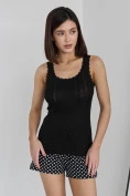 Женская майка с кружевом Nicoletta 23493