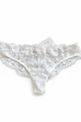 Кружевные трусики бразилиана Tetyana 589, Шампань