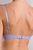 Гладкий бюстгальтер Acousma 6065 с гелевым push-up, серый