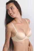 Гладкий бюстгальтер с формованной чашкой push-up модель Elita 1108