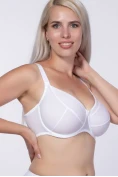 Гладкий бюстгальтер на косточках Elita 299 Белый