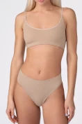 Бесшовный топ на тонких бретелях GIULIA CAMI TOP RIB