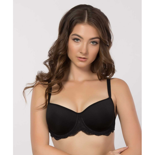 Бюстгальтер балконет-спейсер с кружевом Elita 1303