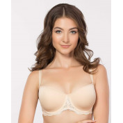 Бюстгальтер балконет-спейсер с кружевом Elita 1303