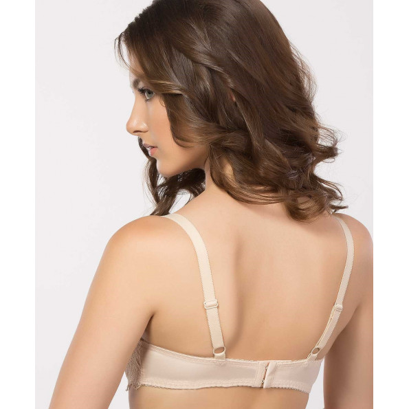 Бюстгальтер балконет-спейсер с кружевом Elita 1303